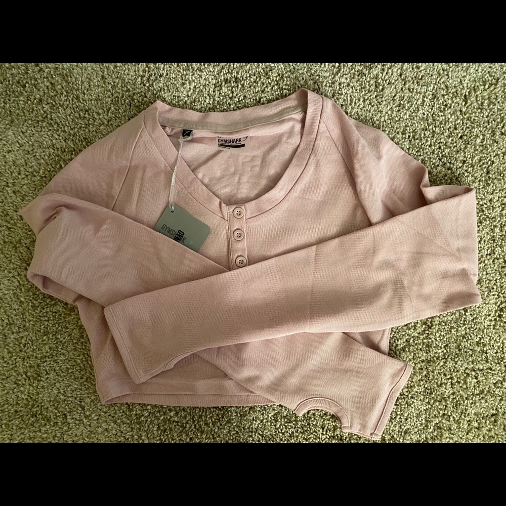 NWT gymshark legacy crop top